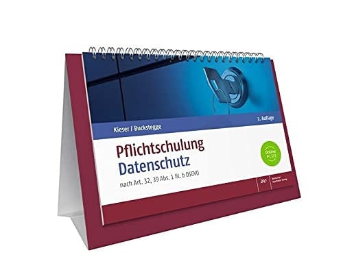 Pflichtschulung Datenschutz nach Art. 32, 39 Abs. 1 lit. b DSGVO PowerPoint-Präsentation, Erläuterungstext, Kopiervorlage
