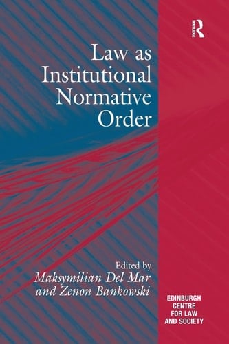 Law As Institutional Normative Order