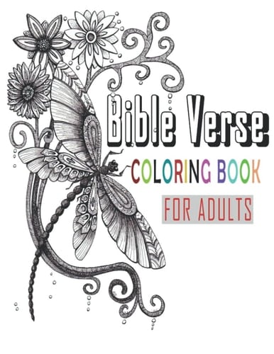 Bible Verse Coloring Book For Adults: Reflect yourself, God's Promises For You