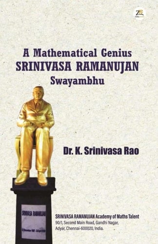 A Mathematical Genius SRINIVASA RAMANUJAN Swayambhu
