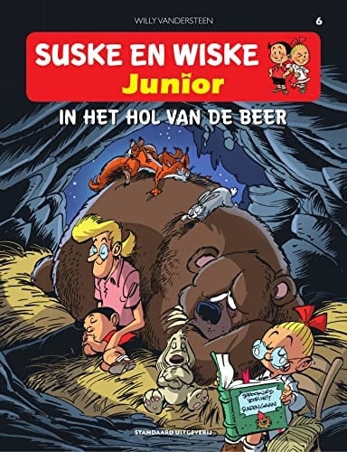 In het hol van de beer (Suske en Wiske Junior) (Dutch Edition)