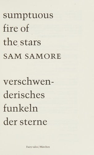 Sumptuous Fire of the Stars: Fairy Tales