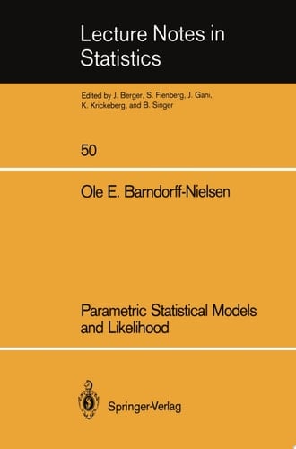 Parametric Statistical Models and Likelihood