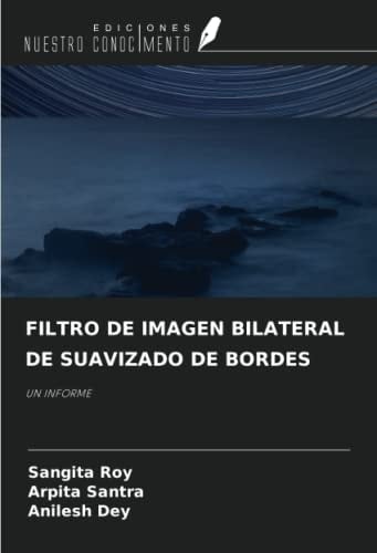 FILTRO DE IMAGEN BILATERAL DE SUAVIZADO DE BORDES: UN INFORME (Spanish Edition)