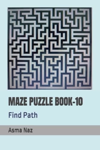 MAZE PUZZLE BOOK-10: Find Path