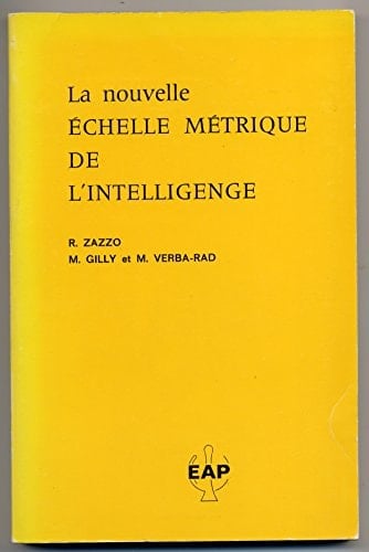 Nouvelle échelle métrique de l'intelligence test de développement mental pour enfants de 3 à 14 ans