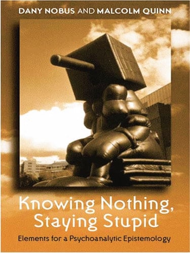 Knowing Nothing, Staying Stupid