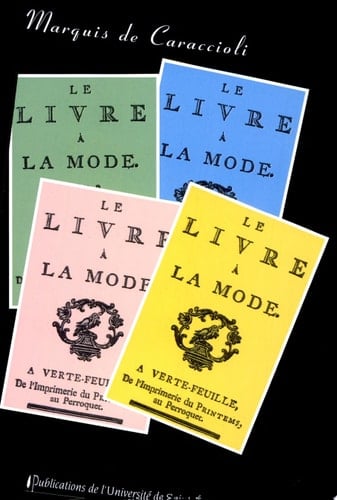 Le livre à la mode suivi du, Livre des quatre couleurs