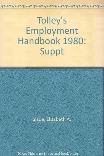 Tolley's Employment Handbook