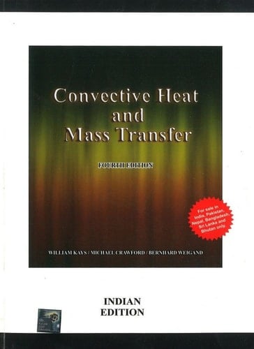Convective Heat and Mass Transfer