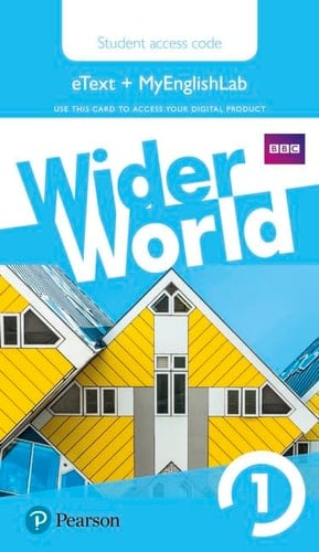 WIDER WORLD 1 MYENGLISHLAB & EBOOK STUDENTS' ACCESS CARD