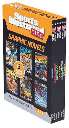 Sports Illustrated Kids Graphic Novels 6-Book Boxed Set: Fall and Winter Sports Set 2