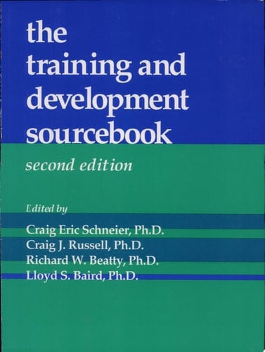 The Training and Development Sourcebook