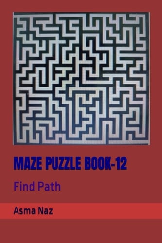 MAZE PUZZLE BOOK-12: Find Path