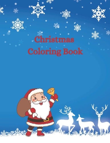 Christmas Coloring Book for Kids: 47 beautiful Christmas Coloring Pages for Kids ages 4-8
