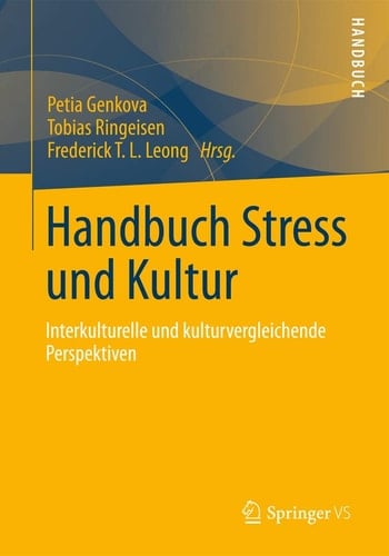 Handbuch Stress und Kultur Interkulturelle und kulturvergleichende Perspektiven