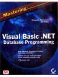 Mastering Visual Basic.Net Database Programming