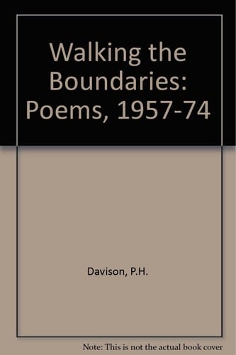 Walking the boundaries : poems, 1957-1974.
