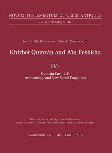 Fouilles de Khirbet Qumrân et de Aïn Feshkha