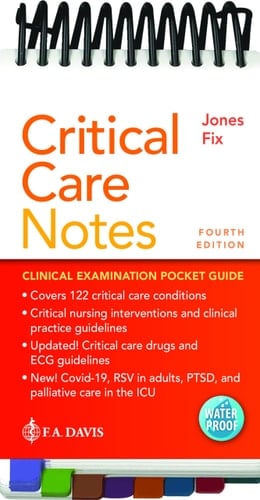 Critical Care Notes Clinical Pocket Guide