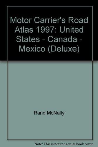 Motor Carrier's Road Atlas, 1997