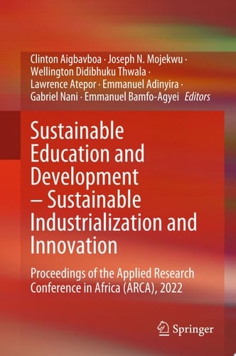 Sustainable Education and Development – Sustainable Industrialization and Innovation