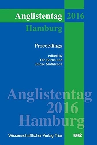 Anglistentag 2016 Hamburg Proceedings