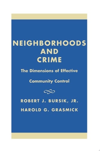 Neighborhoods and Crime