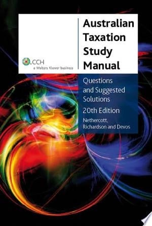 Australian Taxation Study Manual