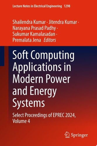 Soft Computing Applications in Modern Power and Energy Systems