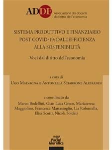 Sistema produttivo e finanziario post covid-19: dall'efficienza alla sostenibilità: Voci dal diritto dell’economia (Italian Edition)
