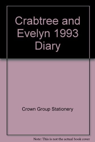Crabtree and Evelyn 1993 Diary