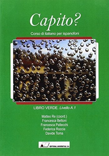 Capito? corso di italiano per ispanofoni : libro verde, livello A.1