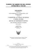 Examining the Barriers for Small Business Contractors at the Dod