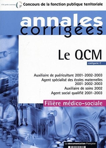 Le QCM Catégorie C, filière médico-sociale