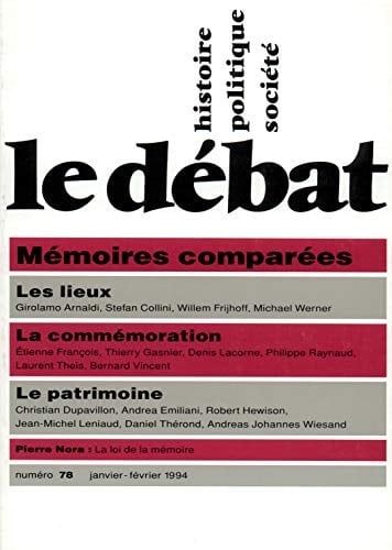 LE DEBAT N° 78 JANVIER 1994