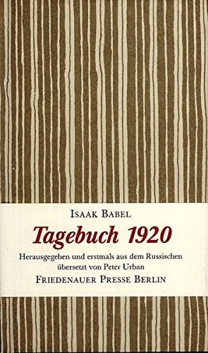 Tagebuch 1920
