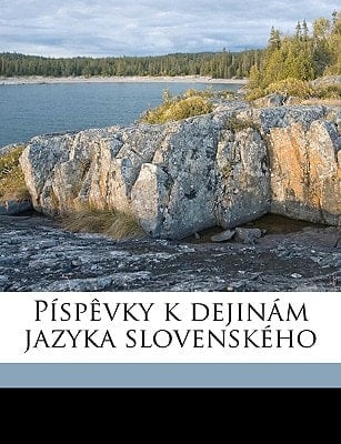 Píspêvky k dejinám jazyka slovenského Volume 01 (Czech Edition)