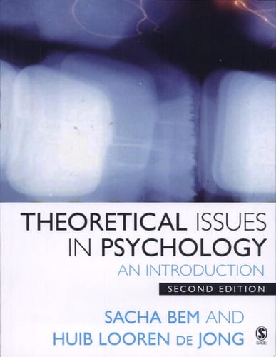 Theoretical Issues in Psychology An Introduction