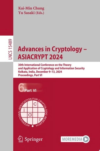 Advances in Cryptology – ASIACRYPT 2024