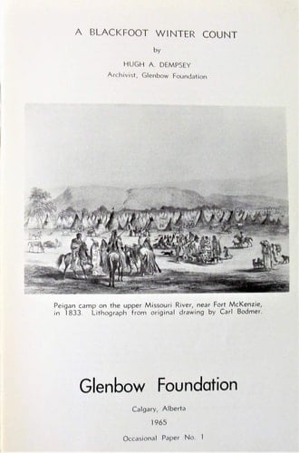 A Blackfoot Winter Count