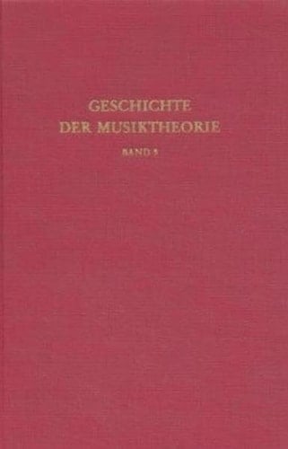 Geschichte der Musiktheorie