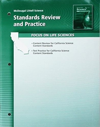 Standards Review and Practice Book (Student) Grade 7 Life Science