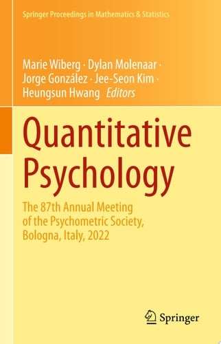 Quantitative Psychology