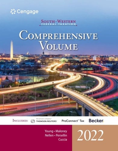South-Western Federal Taxation 2022: Comprehensive: Comprehensive (with Intuit Proconnect Tax Online & RIA Checkpoint, 1 Term Printed Access Card)