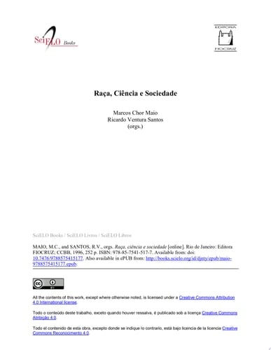 Raça, ciência e sociedade