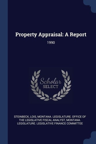 Property Appraisal A Report: 1990