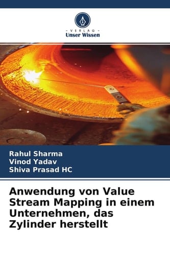 Anwendung von Value Stream Mapping in einem Unternehmen, das Zylinder herstellt (German Edition)