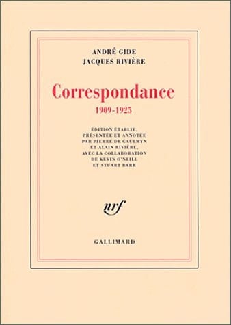 Correspondance, 1909-1925