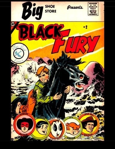 Black Fury #2 Black Fury the Wonder Horse 1955